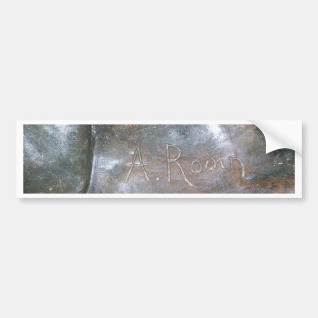 Rodin Signature Bumper Sticker (Front)