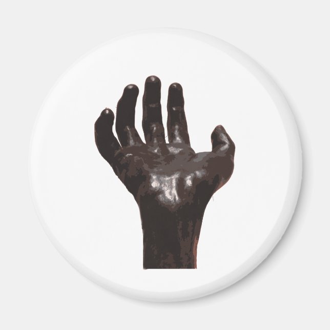 Rodin's Hand Magnet (Front)