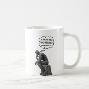 Rodin's Thinker - Cousins Coffee Mug