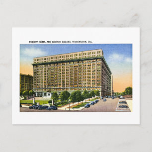 Rodney Square, Wilmington Delaware Postcard