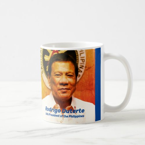 Rodrigo Duterte 16th President of the Philippines Coffee Mug