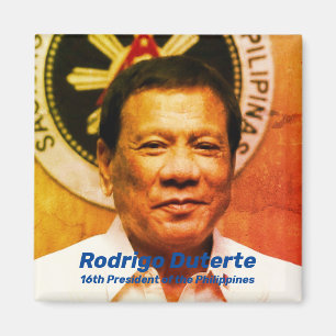 Rodrigo Duterte, 16th President of the Philippines Magnet