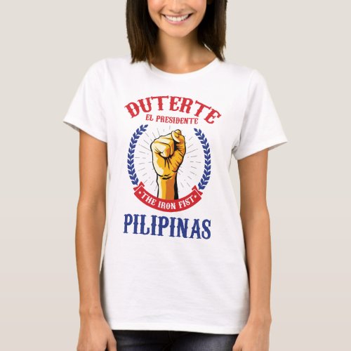 Rodrigo Duterte for President of the Philippines T_Shirt