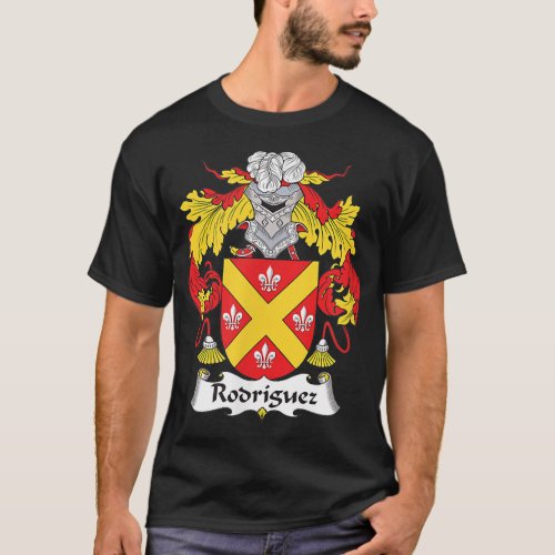 Rodriguez Coat of Arms  Family Crest  T_Shirt
