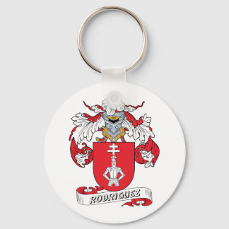 Rodriguez Family Crest Keychain