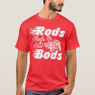 Rods Mods Dad Bods Retro Classic Cars boy boy T-Shirt