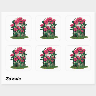 Roe Gravestone white background stickers