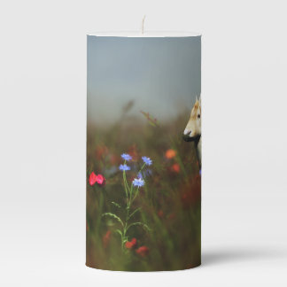 Roe in a Meadow Candle