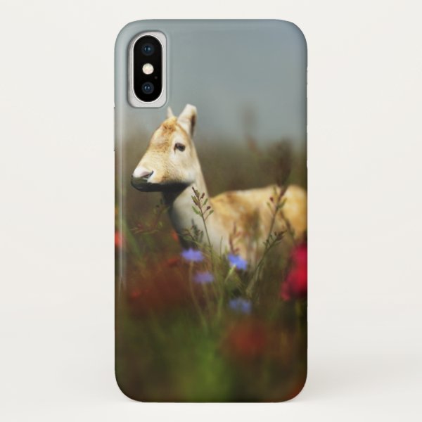 Roe in a Meadow iPhone Case-Mate iPhone X Case