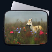 Roe in a Meadow Laptop Sleeve