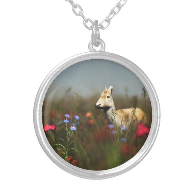 Roe in a Meadow Necklace (Front)