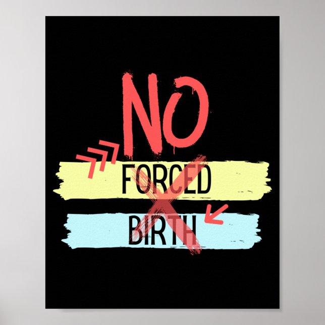 Roe Vs Wade Pro Choice Abortion Rights Women s Fre Poster (Front)