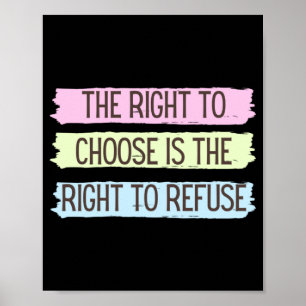 Roe Vs Wade Pro Choice Abortion Rights Women s Fre Poster
