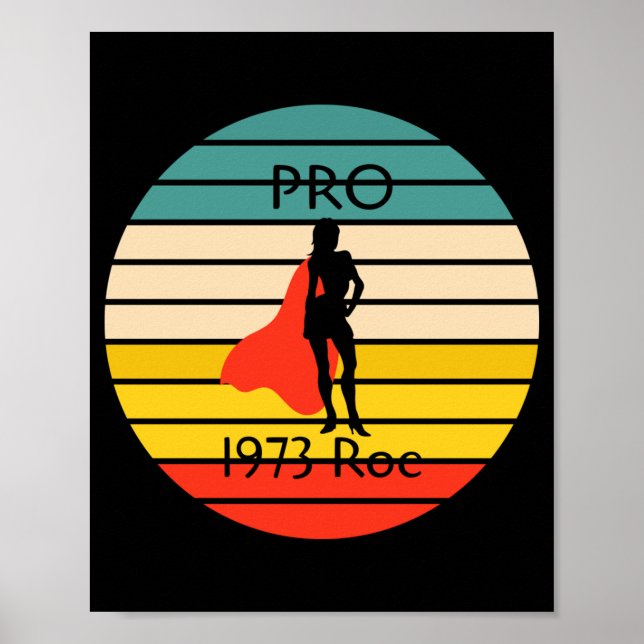 Roe Vs Wade Pro Choice Abortion Rights Women s Fre Poster (Front)