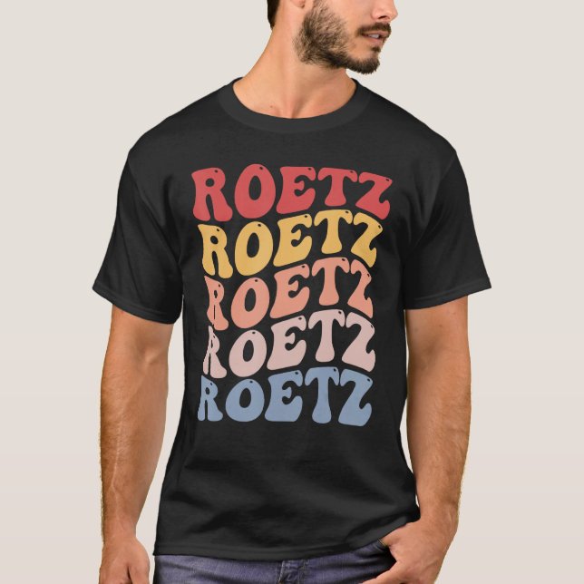 Roetz City Groovy Retro T-Shirt (Front)