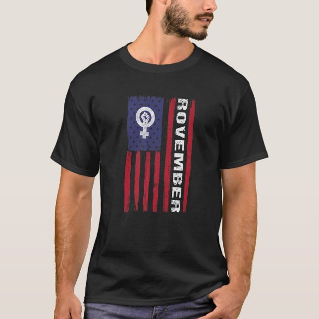 Roevember American Flag T-Shirt (Front)