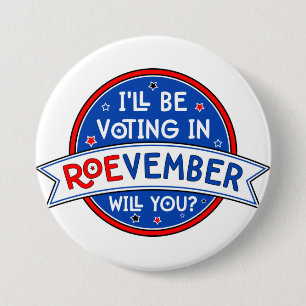 ROEvember voting badge Button