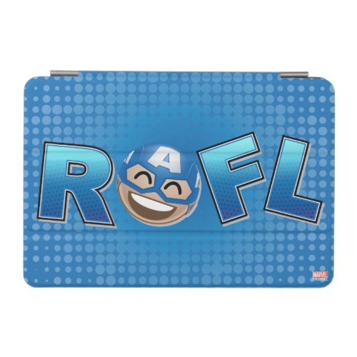 ROFL Captain America Emoji iPad Mini Cover