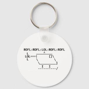 ROFLcopter Keychain