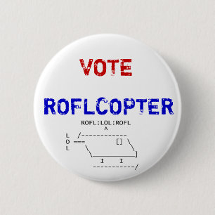 roflcopter, VOTE, ROFLCOPTER Button