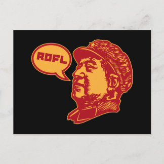 ROFLMAO POSTCARD