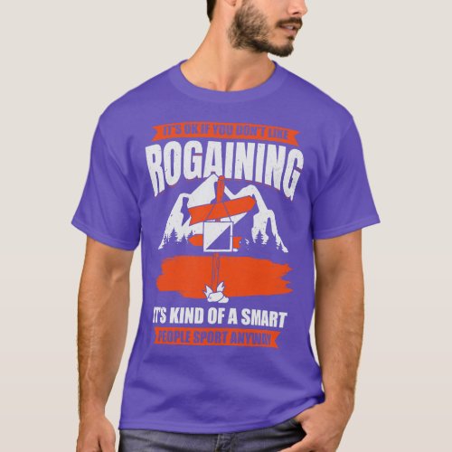 Rogaining Lover Orienteering Rogaines Hobby Gift T_Shirt