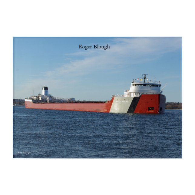 Roger Blough acrylic wall art (Front)