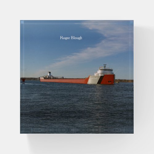 Roger Blough paperweight