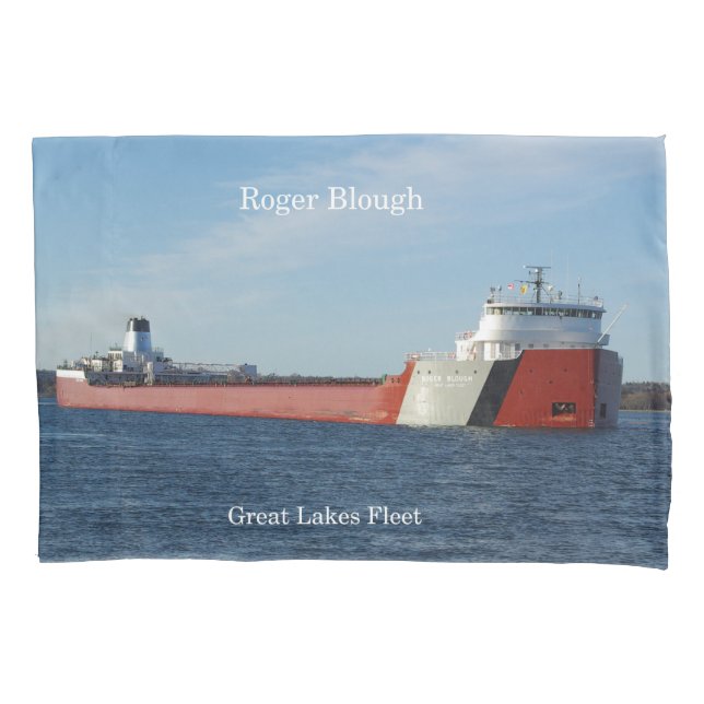 Roger Blough pillow case (Front)