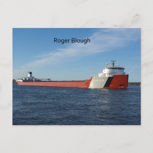 Roger Blough post card