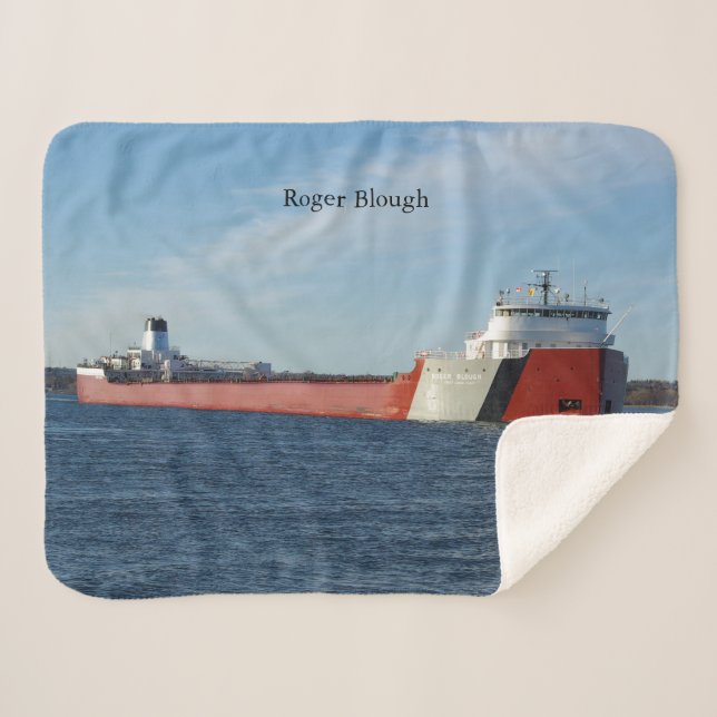 Roger Blough sherpa blanket (Front (Horizontal))