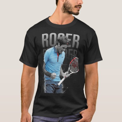 Roger Federer 1_ T_Shirt