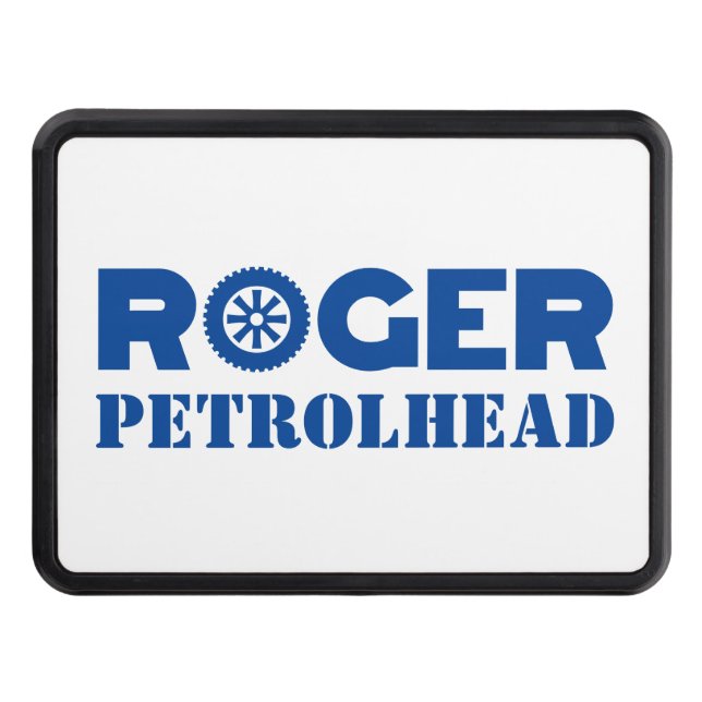 Roger Petrol Head Hitch Cover (Front)
