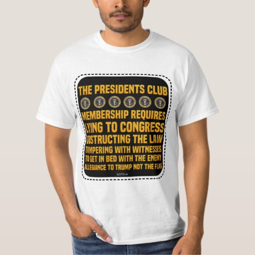 Roger Stone Founding Member Of The Presidents Club T_Shirt