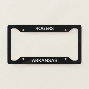 Rogers Arkansas License Plate Frame