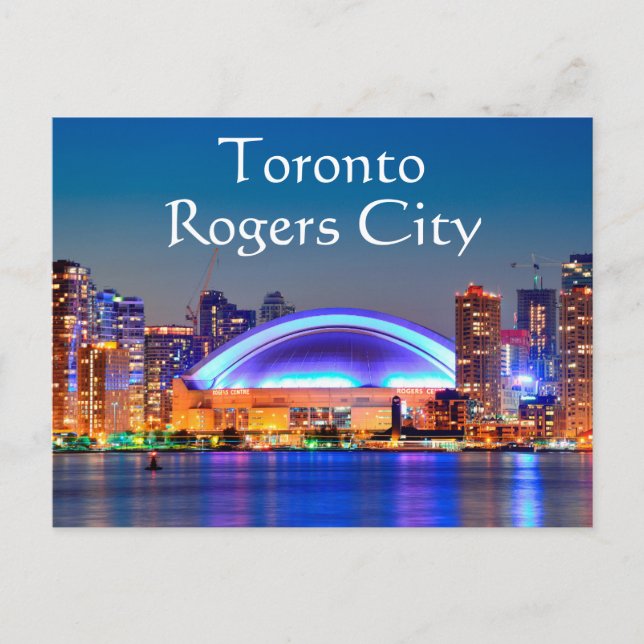 Rogers City Toronto Canada  Postcard (Front)