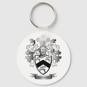 Rogers Coat of Arms Keychain