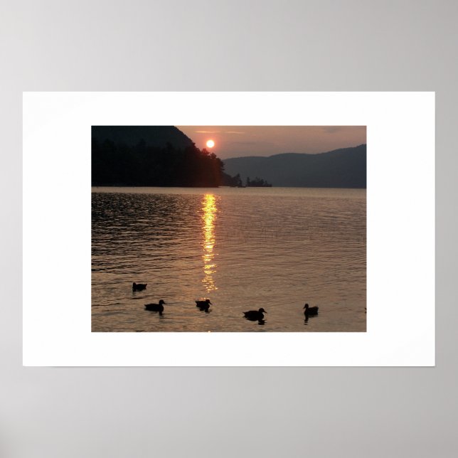 ROGERS ROCK LAKE GEORGE NY POSTER (Front)