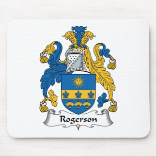 Rogerson Family Crest Mouse Pad