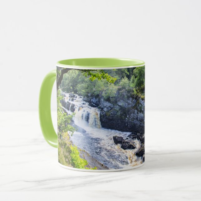 Rogie Falls, Scotland Mug (Front Left)