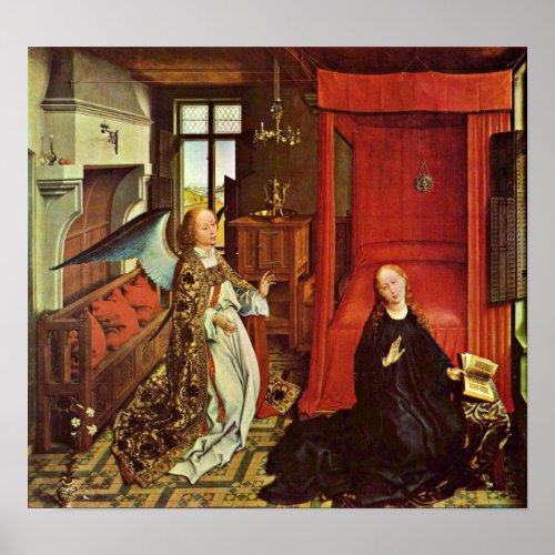 Rogier van der Weyden _ The Annunciation Poster