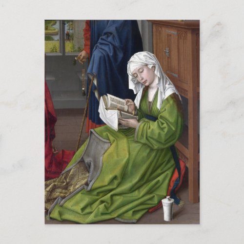 Rogier van der Weyden The Magdalen Reading Postcard