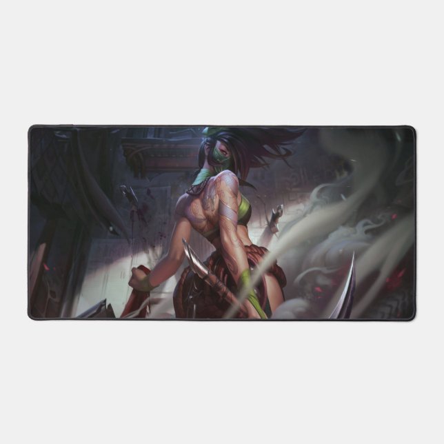 Rogue Assassin Deskmat | Customizable Desk Mat (Front)