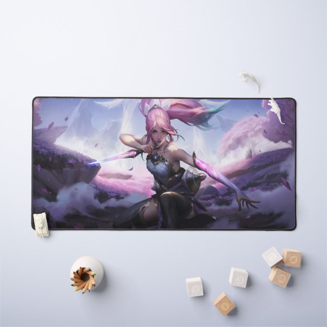 Rogue Assassin Deskmat | Customizable Desk Mat (Kids Table)