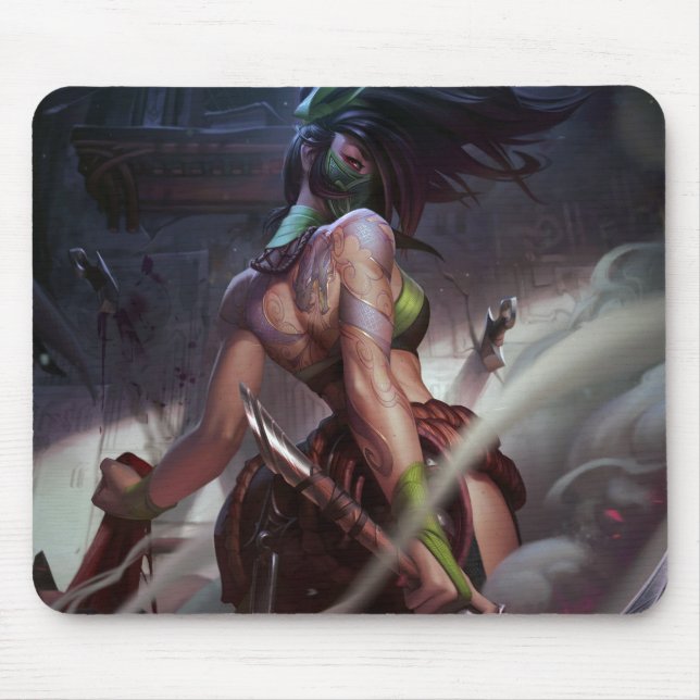 Rogue Assassin Mousepad | Customizable Mousepad (Front)