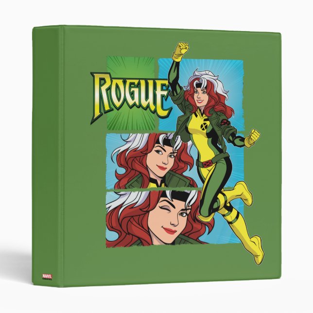 Rogue Character Panel Graphic 3 Ring Binder (Front/Spine)