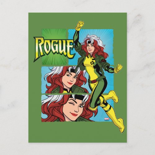 Rogue Character Panel Graphic Postcard