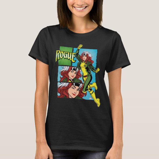 Rogue Character Panel Graphic T-Shirt (Front)