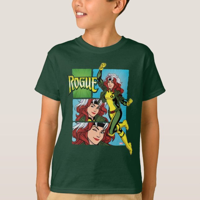 Rogue Character Panel Graphic T-Shirt (Front)
