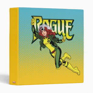 Rogue Character Pose 3 Ring Binder